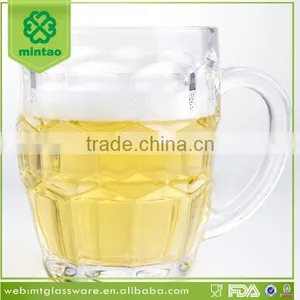 Mintao KB8159 Clear FDA, SGS Certification Glass Dimpled Mug thumbnail-1