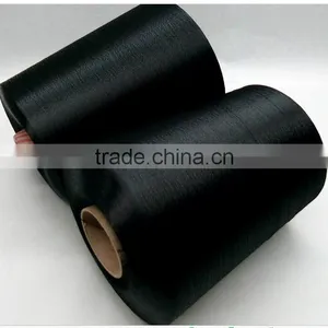 High Quality 100% Black Rayon Viscose Filament Yarn 300d/60f for Spinning Use thumbnail-1