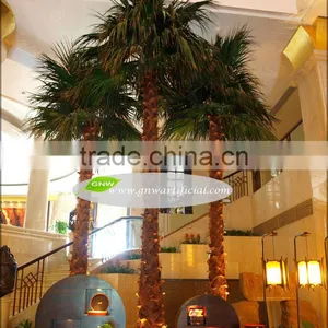 GNW APM011 10ft High Artificial Palm Tree UV Resistant Leaves Outdoor Landscaping Decoration thumbnail-5