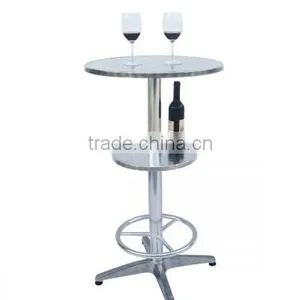 Bar Table With Footrest and Two Levels - 60cm x 110cm thumbnail-5