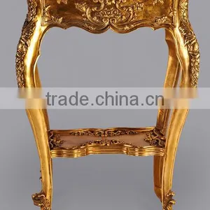 Handmade Carving Gold Leaf Coffee Table/side Table FA-181P-01 thumbnail-1