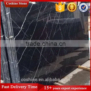 Indoor Projects Marquina Black Marble Slabs Natural Stone Slab thumbnail-5