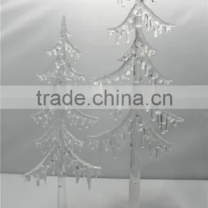 Acrylic Ice Christmas Tree With LED Light thumbnail-3
