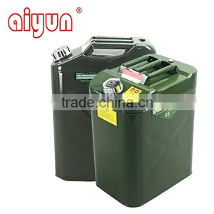Metal Oil Can Tank Jerry Jerrican Oil Drum 5L-10L-20L-30L-40L-60L thumbnail-1