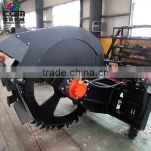Chinese Supplier Skid Steer Loader Attachment Trencher thumbnail-4