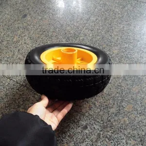 Solid Rubber Wheel Tyre and Plastic Rim 3.50-8 thumbnail-4