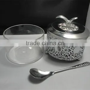SGB-19S Stainless Steel Sugar Pot in Silver thumbnail-2