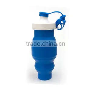 2017 Ecofriendly Folding Drinking Bottles/silicone Folding Water Cups Wholesaler thumbnail-1