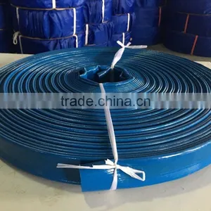 3" Blue Heavy Duty PVC Lay Falt Hose thumbnail-2