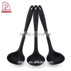 Long Handle Silicone Ladle For Non-stick Pan thumbnail-1