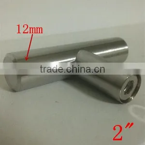 2" 12mm Solid Stainless Steel 201 T-Knob Drawn Pull 30020 thumbnail-1