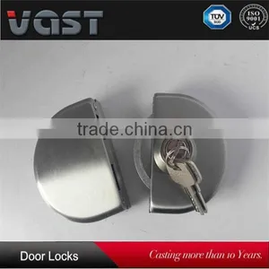 2015 Hot Sale Stainless Steel Commercial Glass Door Lock,glass Door Lock thumbnail-1