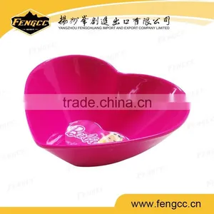 Unbreakable New Design Solid Color Melamine Heart Shape Bowl thumbnail-4