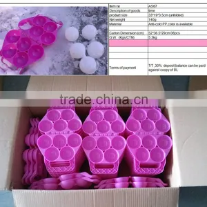 Plastic Snowball Maker for 5pcs One Time,high Compact Material Ultimate Snowball Machine,no-freezing Hands thumbnail-5