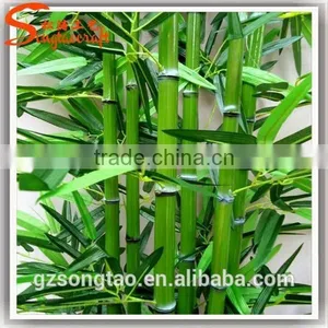 China Newest Ourdoor Decorative Artificial Green Bamboo Poles Wholesale thumbnail-1