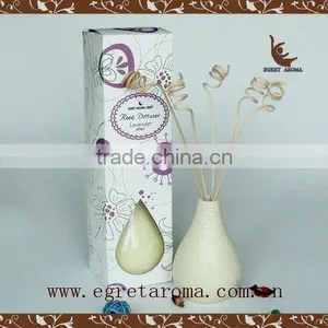 Family Decorative With Rattan Sticks Ceramic Aroma Diffuser thumbnail-1