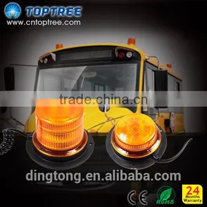 12V /24V Waterproof SMD 360 DEGREE Rotating Wamp /Revolving Warning Light thumbnail-1