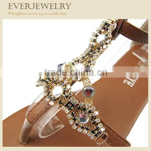 2017 Fancy Rhinestone Shoe Jewelry thumbnail-2