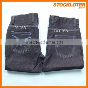 Cheap New Style Stock Lot Man Denim Jean Garment Liquidation thumbnail-1