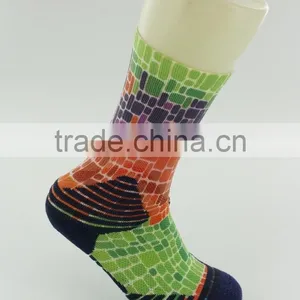 Sublimated Dri Fit Elite Basketball Sport Compression Socks Men thumbnail-2
