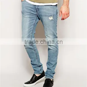 2016 Fashion New Design Mens Jeans Wholesale China thumbnail-1
