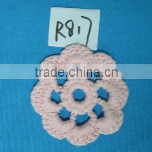 Custom Cotton Flower Applique Patch thumbnail-1