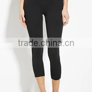 Girl's Letter Cotton Elastic Motion Leggings thumbnail-1