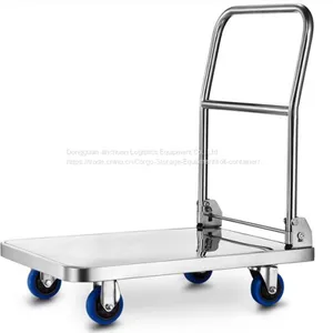 1000kg Platform Hand Truck Cart Welded Frame Easy Installation thumbnail-1
