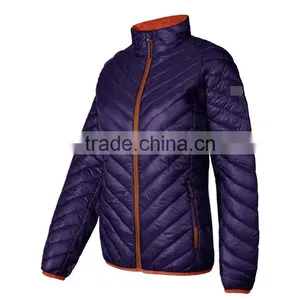 Wholesale Tailored Made New Arrival Quality Winter Soft Shell Women Quilting Padding Jacket thumbnail-4