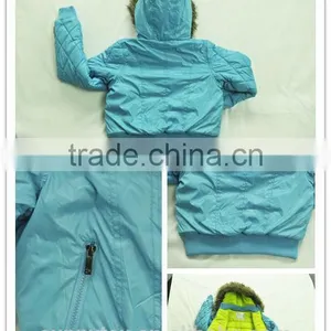 Sunnytex 2014 New Arrival Girls Fake Fur Hood Snow Jacket thumbnail-2