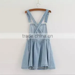 EY0602A Europe and America Women the Cowboy Straps Dress thumbnail-3
