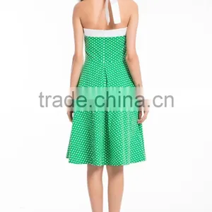 Hot Selling Lady Vintage 40s Dress Swing Dress Rockabilly Retro PinUp Dress Rockabilly Dress Knee Length Dress thumbnail-2