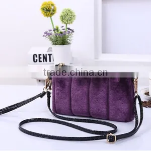 Women Fashion Faux Rex Rabbit Fur Latest Design Clutch Bags thumbnail-6