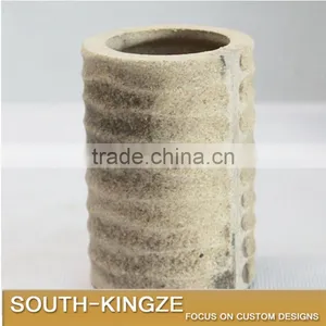 Multiple Design Wood Cylinder Candle Holder thumbnail-3