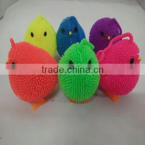 COLORFUL CHICKENS PUFFER TOYS thumbnail-1