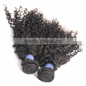 Aibaba China Cheap Human Hair Extensions Peruvian Deep Curly Hair Weft Dyeable Virgin Weave Hair thumbnail-3