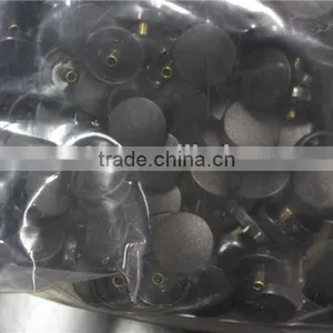 Wholesale Black Plastic Snap Button With Metal Shank thumbnail-1