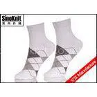 Argyle Ankle White Customized Man Dress Socks Breathable Cotton Man Suit Socks thumbnail-1