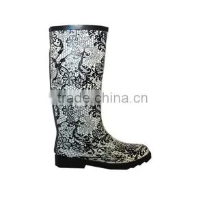 High Quality Rain Boots/ladies' Rain Boots/rubber Rain Boots Rain Boots thumbnail-1