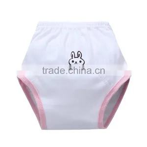 Lovely Cartoon Animal Design 3 Layers Printed Waterproof Pure Cotton Baby Diaper thumbnail-5