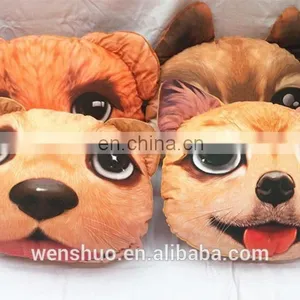 Fashion Cute Cat Face Cushion For Reading In Bed For 2015 thumbnail-2