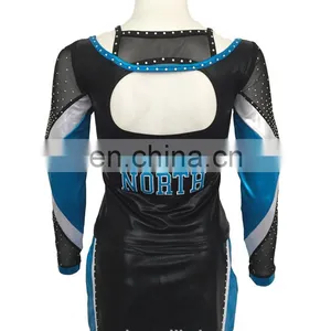 Cheap Price Custom Designed Dongguan Girls Cheerleading Uniforms Sexy thumbnail-3