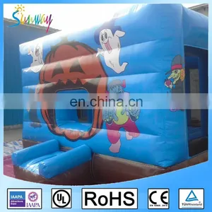 Sunway Cheap Castle Bounce House Inflatable Halloween Haunted House thumbnail-1