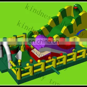 Inflatable Slide Moonwalk Inflatable Slide and Bouncer Combo Giant Inflatable Funcity thumbnail-2