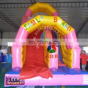High Quality Inflatable Slide Pink Party for Kids Girls thumbnail-1