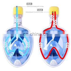 New Design Adult Scuba Diving Mask,silicone 180 Degree Panoramic Scuba Mask thumbnail-3