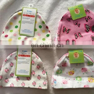Hot Selling Creative Design Baby Caps Trendy 5 Packs Baby Hats thumbnail-3