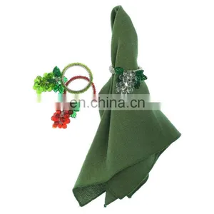 Beaded Grape Napkin Rings thumbnail-1