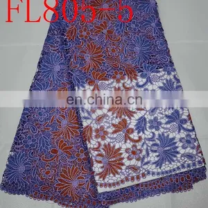 Free Shipping African Ladies Suit Lace Design New Lace Design Cord Guipure Lace Fabric thumbnail-3