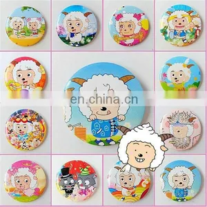 Happy Sheep Button Badge thumbnail-1